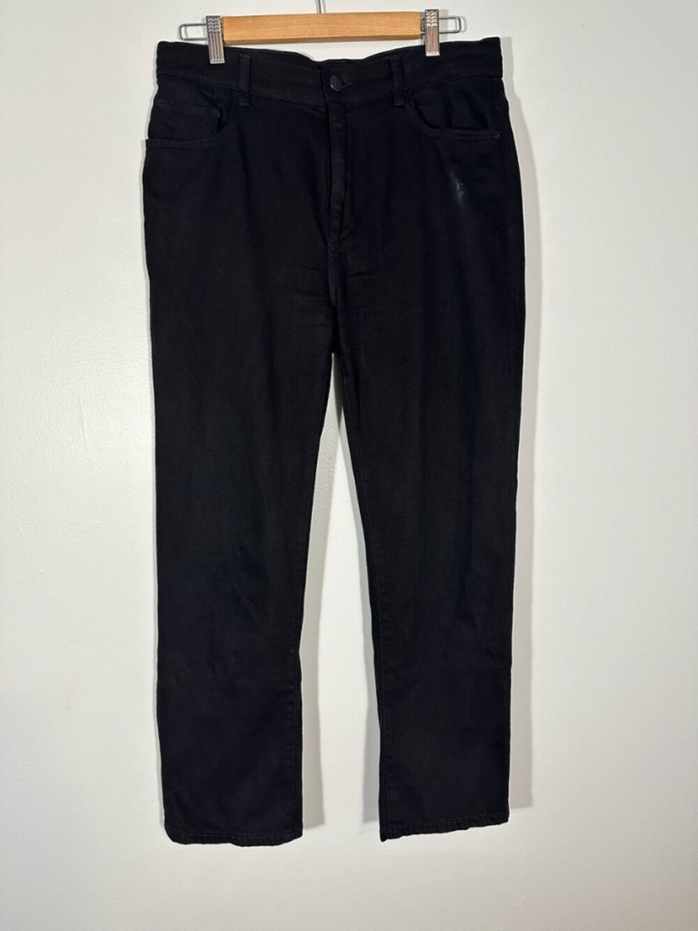DL1961 Patti Straight Black Jeans Sz 30